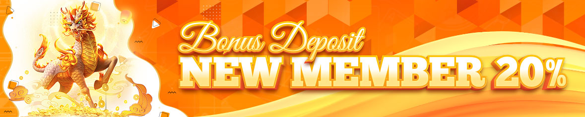 BONUS NEW MEMBER 20%